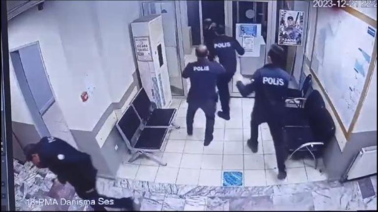 Karakolda olay çıkardı! Polise saldırıp kaçtı