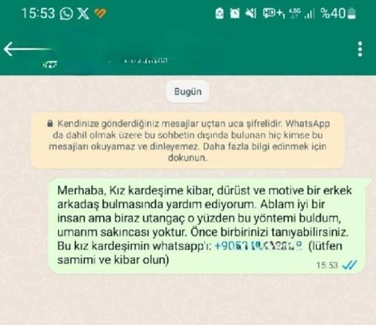 'Kız kardeşime erkek arkadaş arıyorum' tuzağına dikkat!