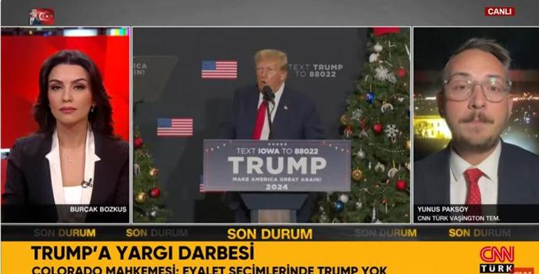 ABD'nin gündemine bomba gibi düşen karar! Trump aday olamayacak mı?