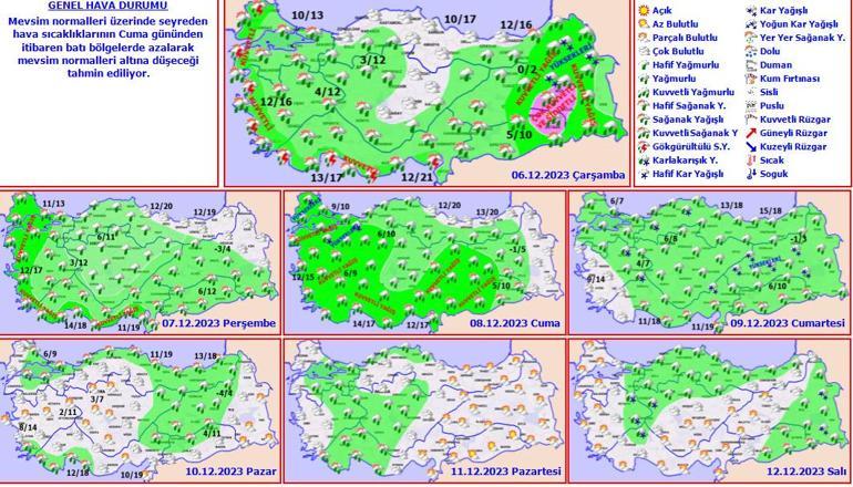 Son dakika... Meteoroloji'den cuma ve cumartesi günü için yeni uyarı! İstanbul dahil, bugün başlıyor