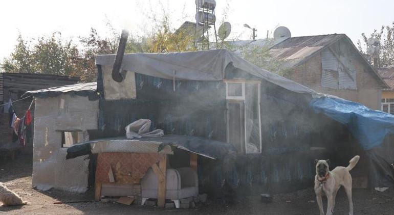 Eşi terk etti, kumasının 6 çocuğuna sahip çıktı! Bir kadının tek göz barakada hayat mücadelesi