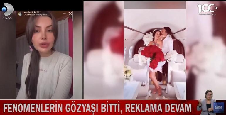 Fenomenlerin gözyaşı bitti! Eylül Öztürk ve Nez Demir'den reklama devam