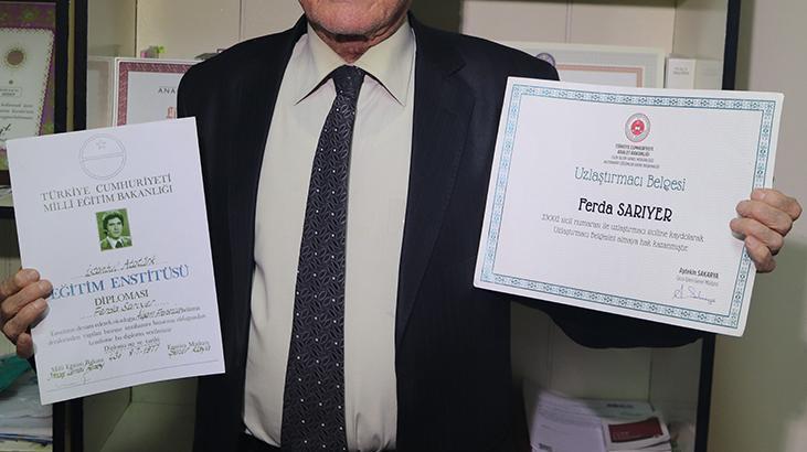 Üç ayrı üniversitede kaydı var, 14 diploma aldı! Sırada belediye başkanlığı var