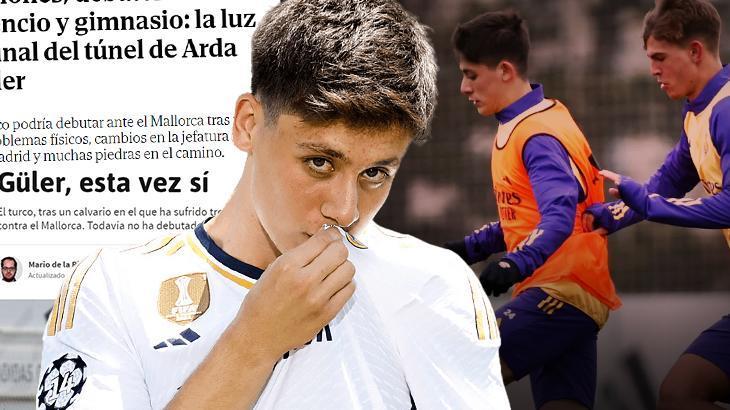 Real Madrid’de Arda Güler gelişmesi! Maça saatler kala İspanyollar duyurdu