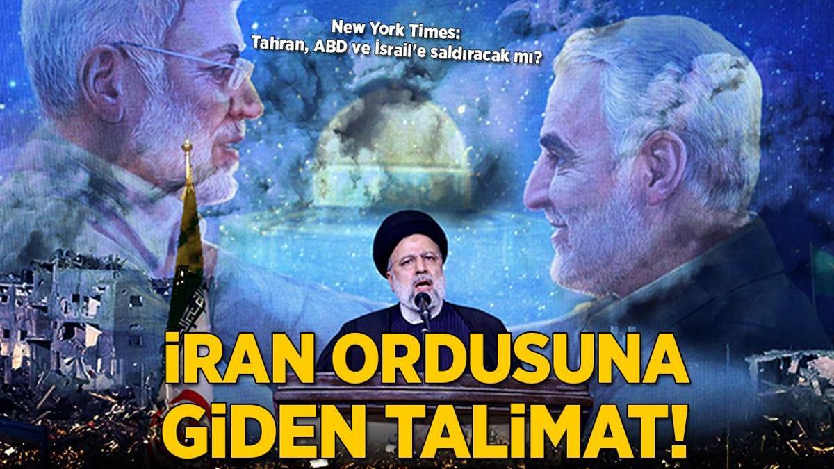 İran ordusuna giden talimat! Tahran, ABD ve İsrail’e saldıracak mı?