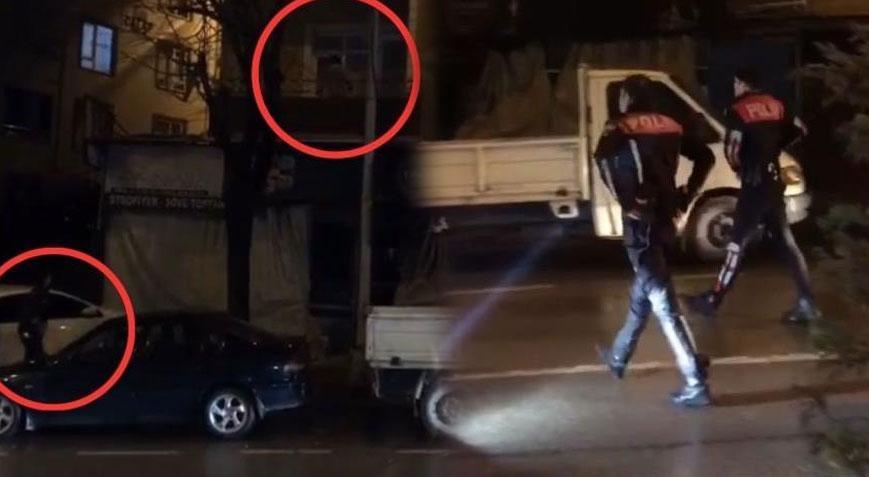Tırmanarak balkona çıktı! 4’üncü adreste suçüstü