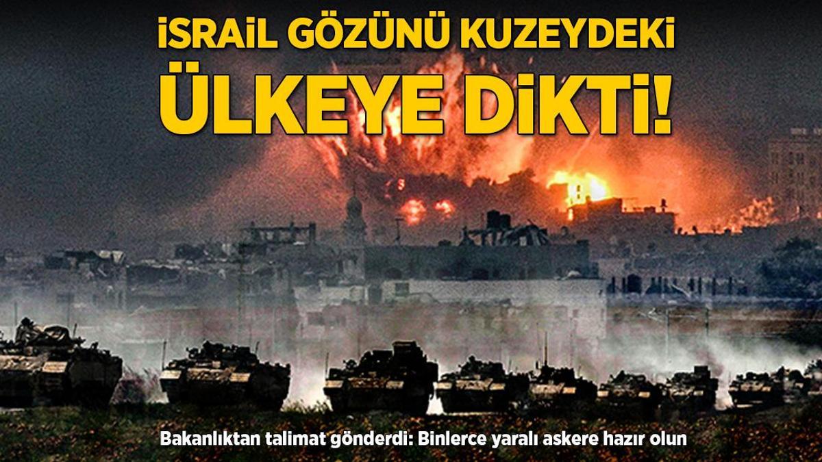 Gazze’deki savaşta son dakika… İsrail gözünü kuzeydeki ülkeye dikti! Bakanlıktan talimat gitti: Binlerce yaralı askere hazır olun