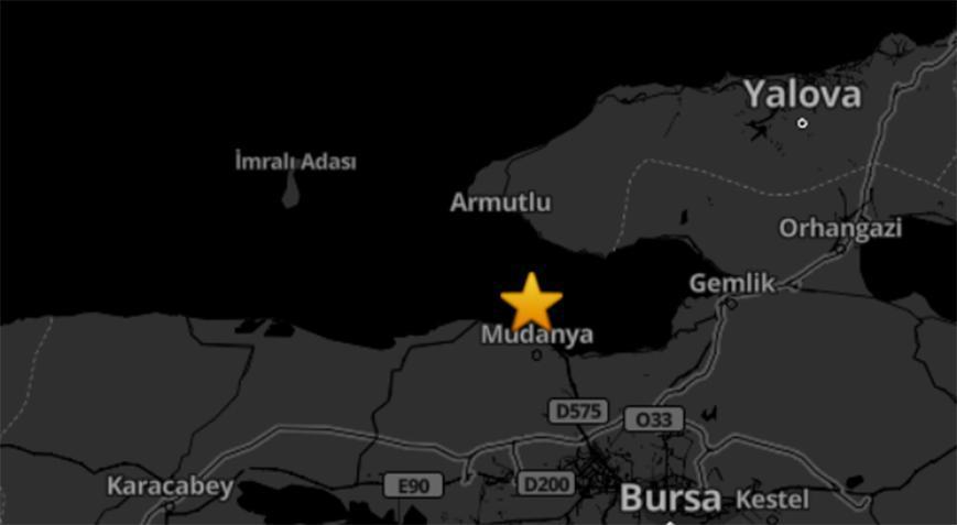 Son dakika: Marmara Denizi’nde 3.6 büyüklüğünde deprem