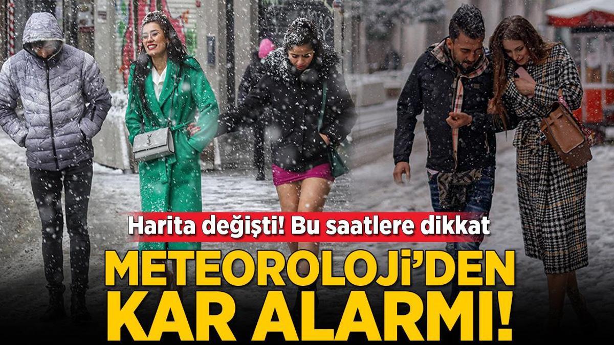 Son dakika… Meteoroloji ve AKOM’dan flaş uyarı! Yurtta kar alarmı: İstanbul için saat verildi