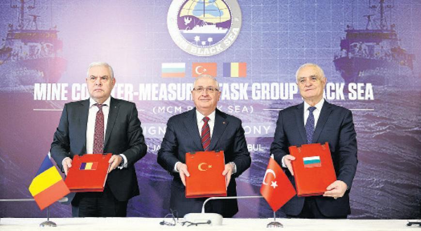 Karadeniz’de mayınlara karşı güçlü mutabakat