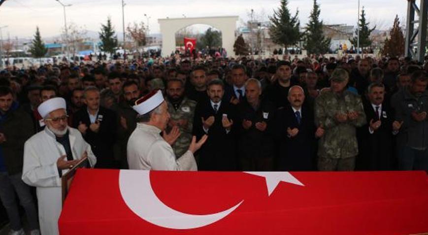 Şehit Uzman Çavuş Serkan Sayin’a memleketi Adıyaman’da acı veda