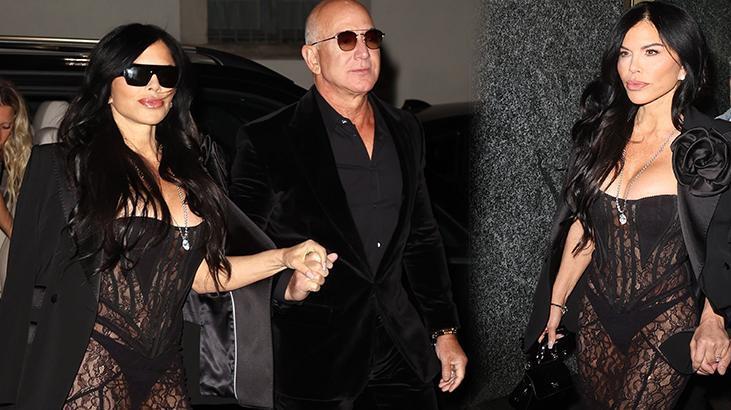 Jeff Bezos yeni yaşını kutladı! Nişanlısı transparan elbisesiyle dikkat çekti