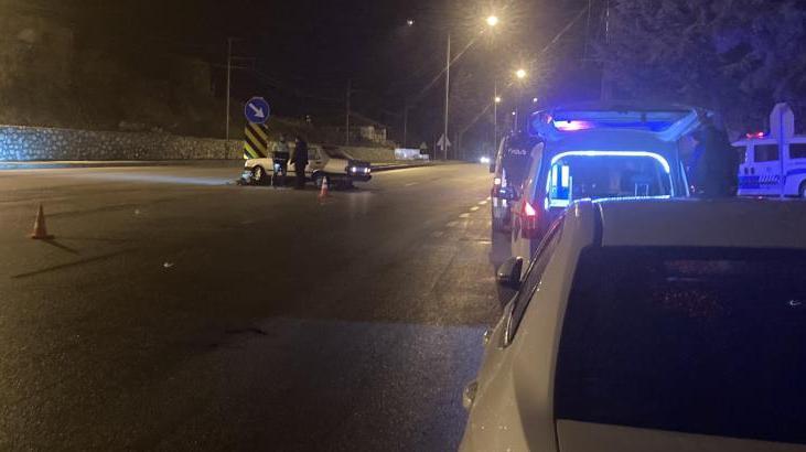 Polisten kaçan alkollü sürücü kaza yaptı