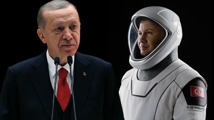 Erdoğan’dan Türkiye’nin uzay yolculuğu mesajı: Tarihi bir ana şahitlik ediyoruz