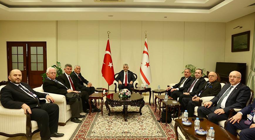 Bakan Bolat’tan Lefkoşa Büyükelçiliği’ne ziyaret