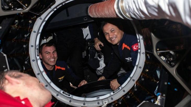 Alper Gezeravcı’dan yeni görüntüler geldi! ‘Birçok deneye de ev sahipliği yapıyor’