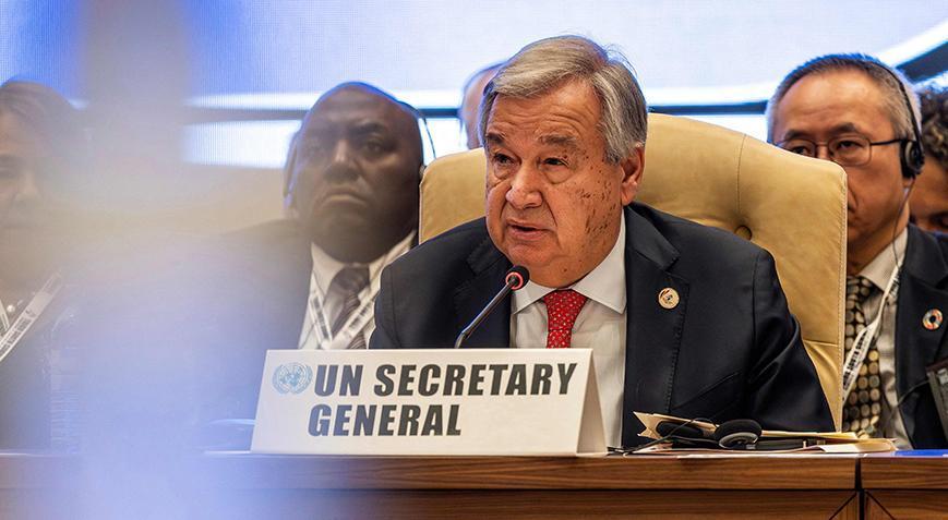 Guterres: Acil insani ateşkes çağrımı yineliyorum