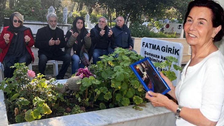 Fatma Girik’siz iki yıl! Usta sanatçı mezarı başında anıldı
