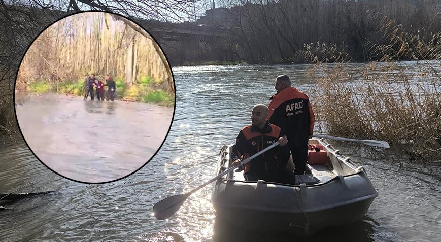 Dicle Nehri’ne düşen kadın, kurtarıldı