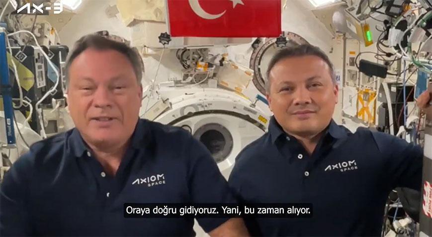 Alper Gezeravcı’dan ‘Hangi özel eşyaları getirdiniz’ sorusuna göğüs kabartan cevap