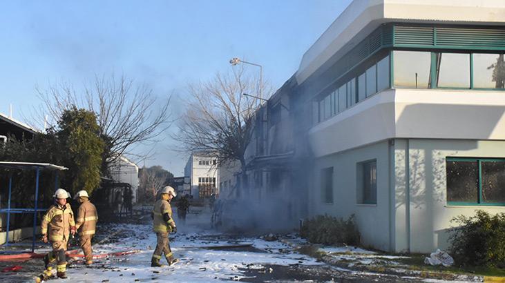 İzmir'de parfüm fabrikasında yangın! Ölü ve yaralılar var