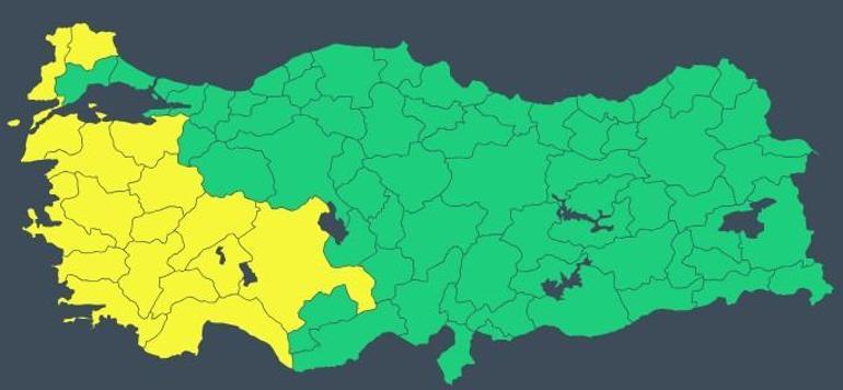 Son dakika... 17 ilde alarm! Meteoroloji yeni haritayı paylaştı, İstanbul Valiliği de uyardı