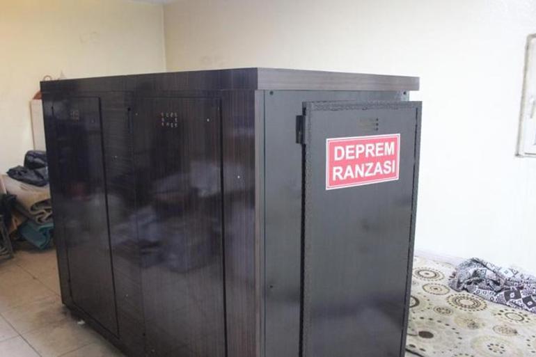 8 büyüklüğündeki depreme karşı koruyor! Gaziantepli tasarımcı deprem ranzası üretti