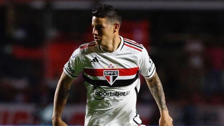 SON DAKİKA: Beşiktaş'a James Rodriguez transferinde müjdeli haber! Sao Paulo'dan resmi açıklama