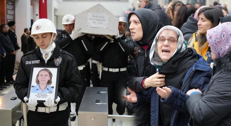 Komiser eski polis eşini öldürüp kaçtı! Arkadaşı gözyaşlarıyla uğurladı