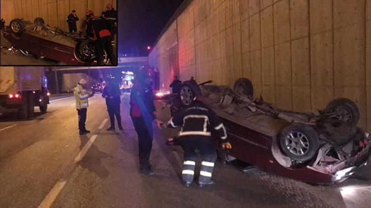 Çorum’da kontrolden çıkan otomobil kaza yaptı! 1 ölü, 3 yaralı