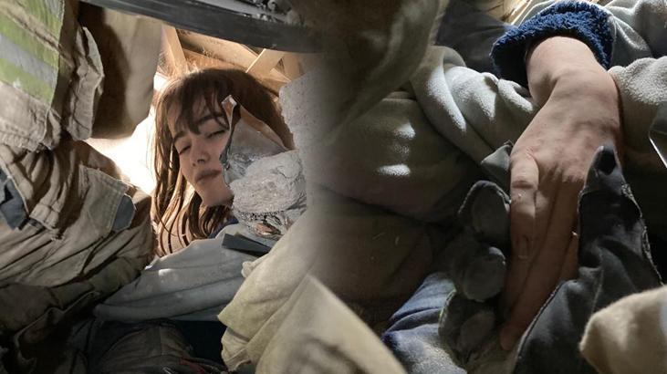 Enkaz altında 3 gün: Yemek yiyoruz gibi hayal ederek dayandık