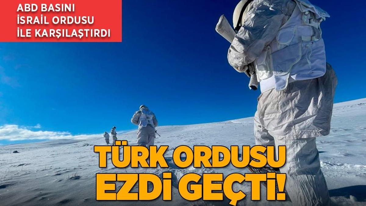 ABD dergisi Türk ve İsrail ordusunu karşılaştırdı! 6 alanda büyük fark
