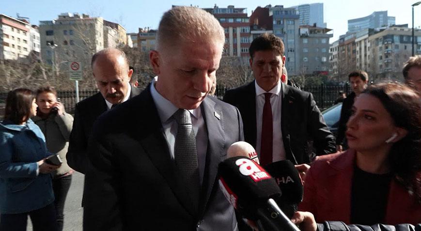İstanbul Valisi Gül yaralıları hastanede ziyaret etti