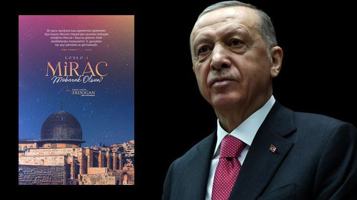 Cumhurbaşkanı Erdoğan, kandil mesajı yayınladı