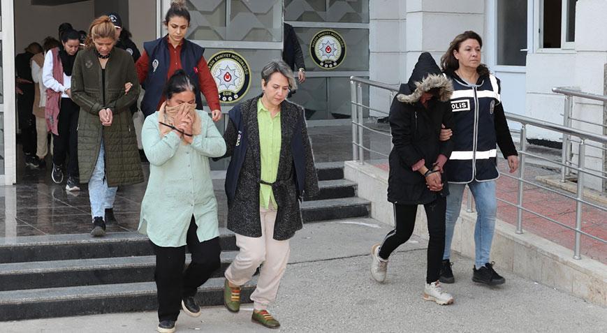 10 kadın ve 2 erkek! ‘Gaco’ çetesi çökertildi