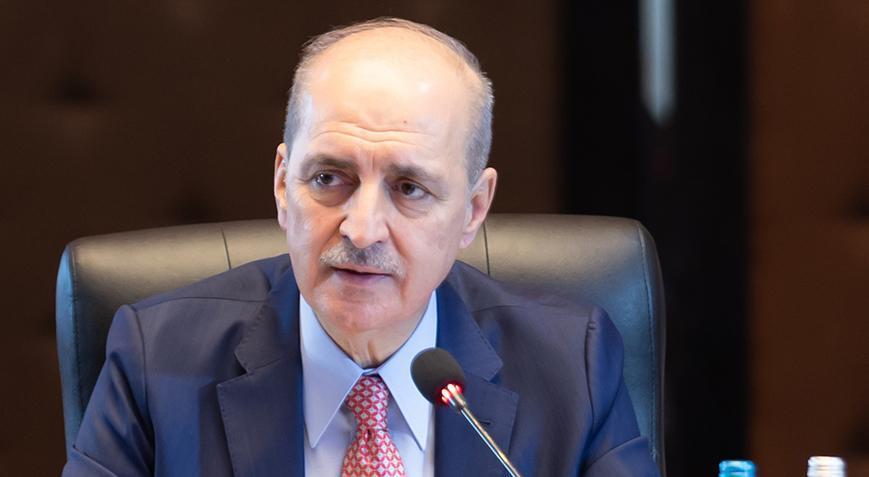 Meclis Başkanı Kurtulmuş’tan, Aliyev’e tebrik mesajı