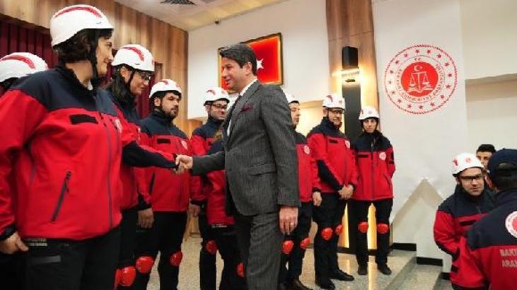 Bakırköy Adliyesi’nde Kahramanmaraş depremlerinde hayatını kaybedenler anıldı