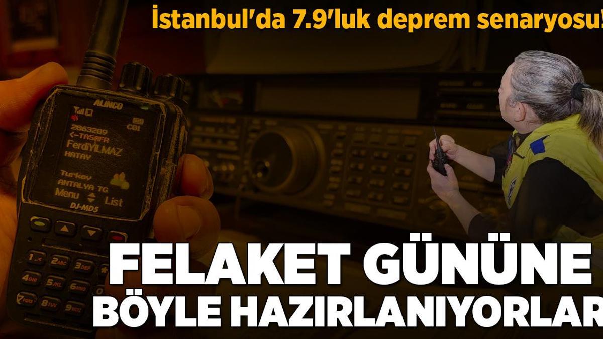 İstanbul’da 7.9’luk deprem senaryosu! Felaket gününe böyle hazırlanıyorlar