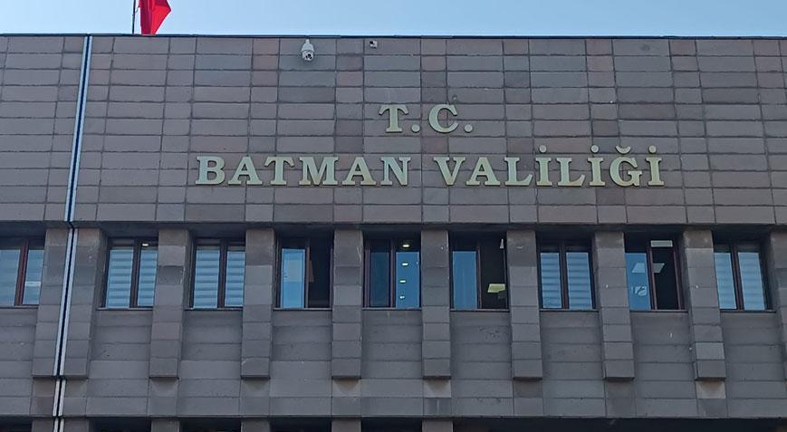 Batman Valiliği duyurdu! Eylem ve etkinlikler yasaklandı