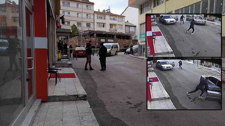 Konya’da husumetlisini silahla yaraladı! O anlar anbean kaydedildi