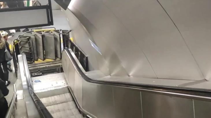 Yürüyen merdivenleri tamir ediyordu! Merdivenin çalışması sonucu hayatını kaybetti