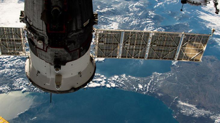 Gezeravcı uzaydan çektiği İstanbul’u paylaştı! ‘Gözlerimi dolduran bir andı’