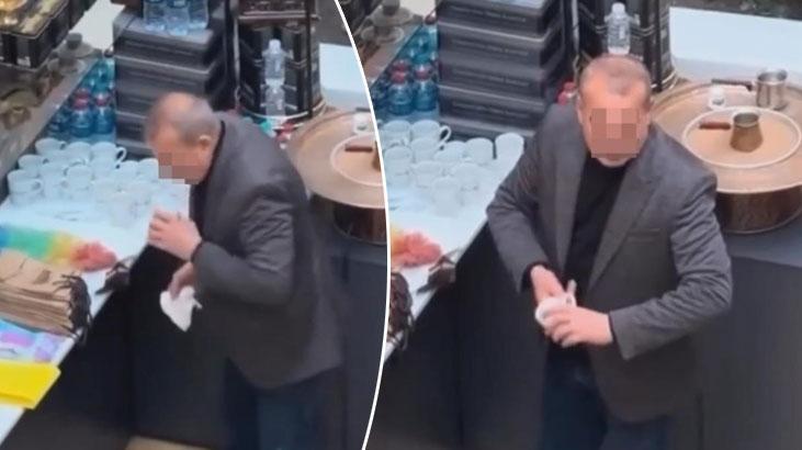Fincanları tükürerek temizleyen işletmeci kendini savundu: Yanlış anlaşılma var