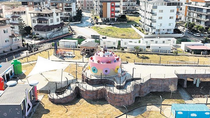 İskenderun’da çocuklar için köy kurdu