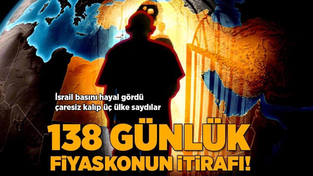 Gazze’deki savaşta son dakika… 138 günlük fiyaskonun itirafı! İsrail basını hayal gördü, çaresiz kalıp üç ülke saydılar