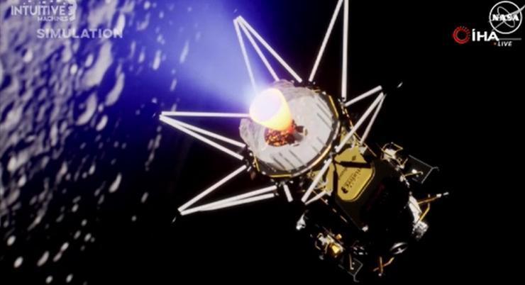 Bir ilk gerçekleşti! Nova-C uzay aracı Ay yüzeyine indi