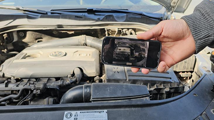Aracını tamire bıraktı, sonra gelen telefonla şaşkına döndü