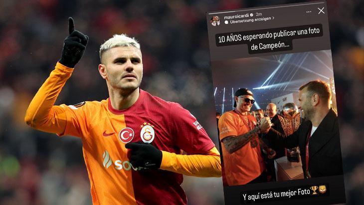 Galatasaray’da Mauro Icardi’den Fenerbahçe’ye yanıt!