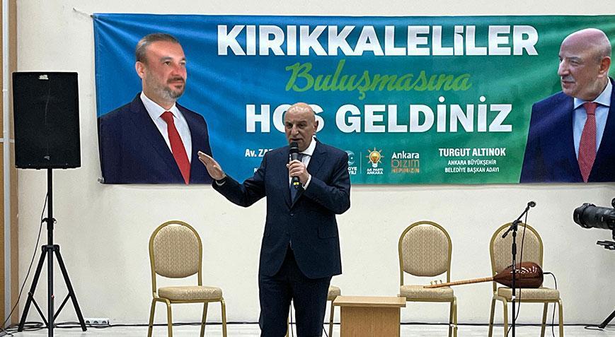 AK Parti Ankara Adayı Turgut Altınok: Suda yüzde 50 indirim yapacağız