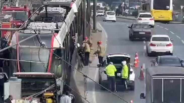 Topkapı’da bir kişiye tramvay çarptı! Kabataş-Bağcılar seferlerinde aksama